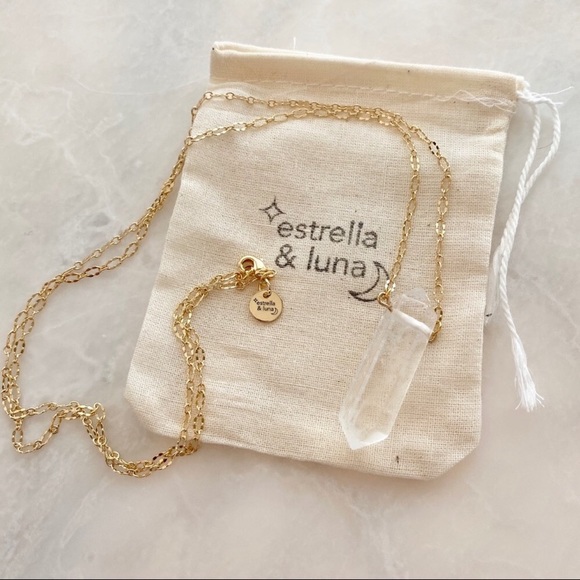 Double Terminated Crystal Pendant - Picture 7 of 8